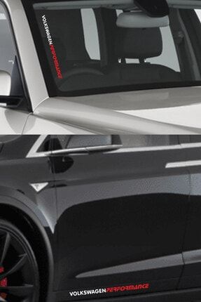 Volkswagen Caddy Performans Sticker Etiket Tuning Modifiye Yapışkan 2li STR-PER-516