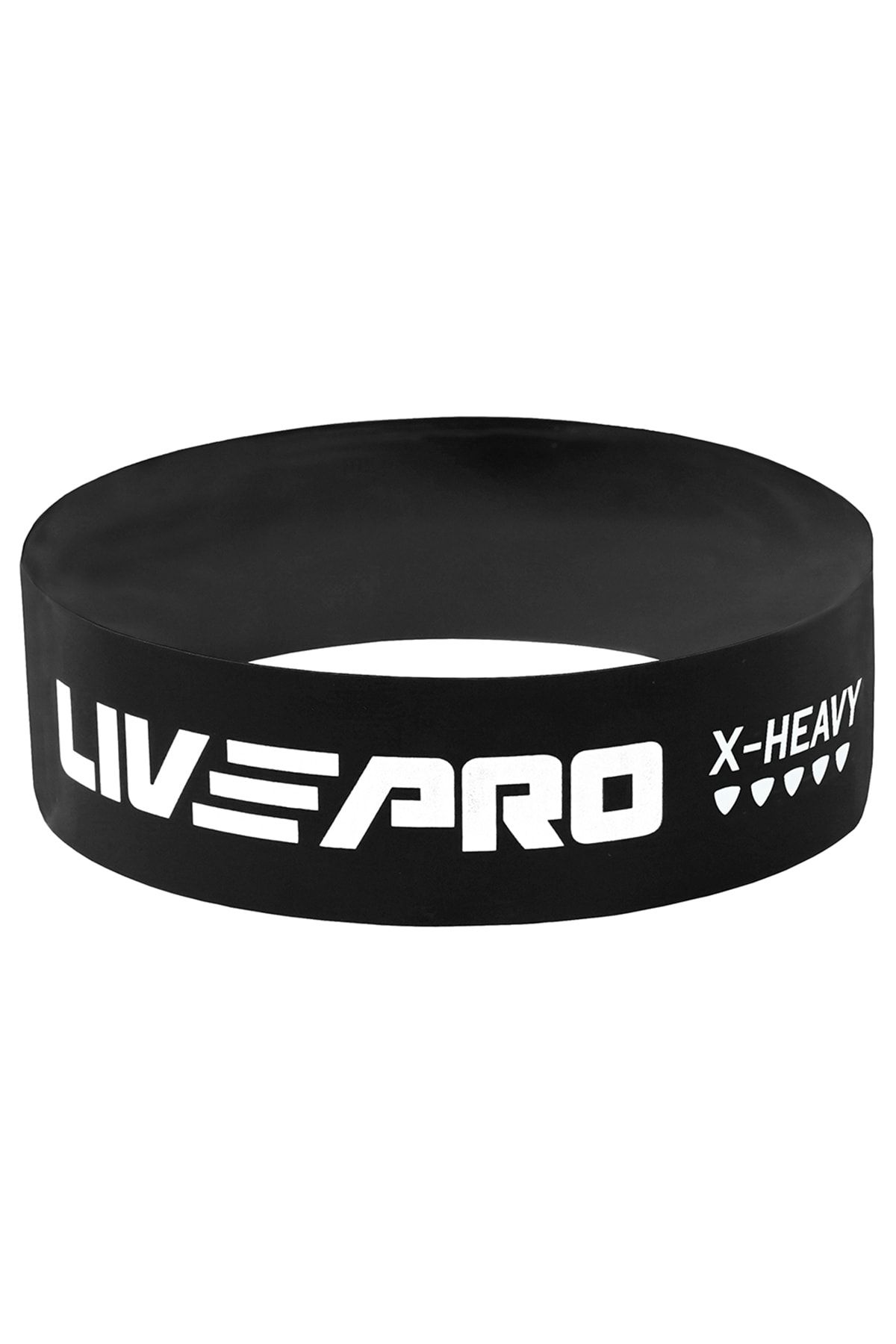 کش مقاومتی مشکی مردانه و زنانه باند ورزش LP8412 سخت است LIVEPRO