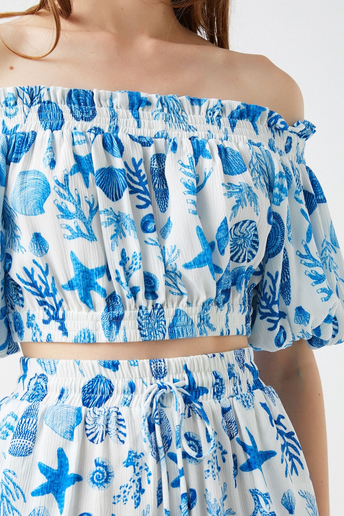 Koton Bluse Blau Regular Fit FN5890