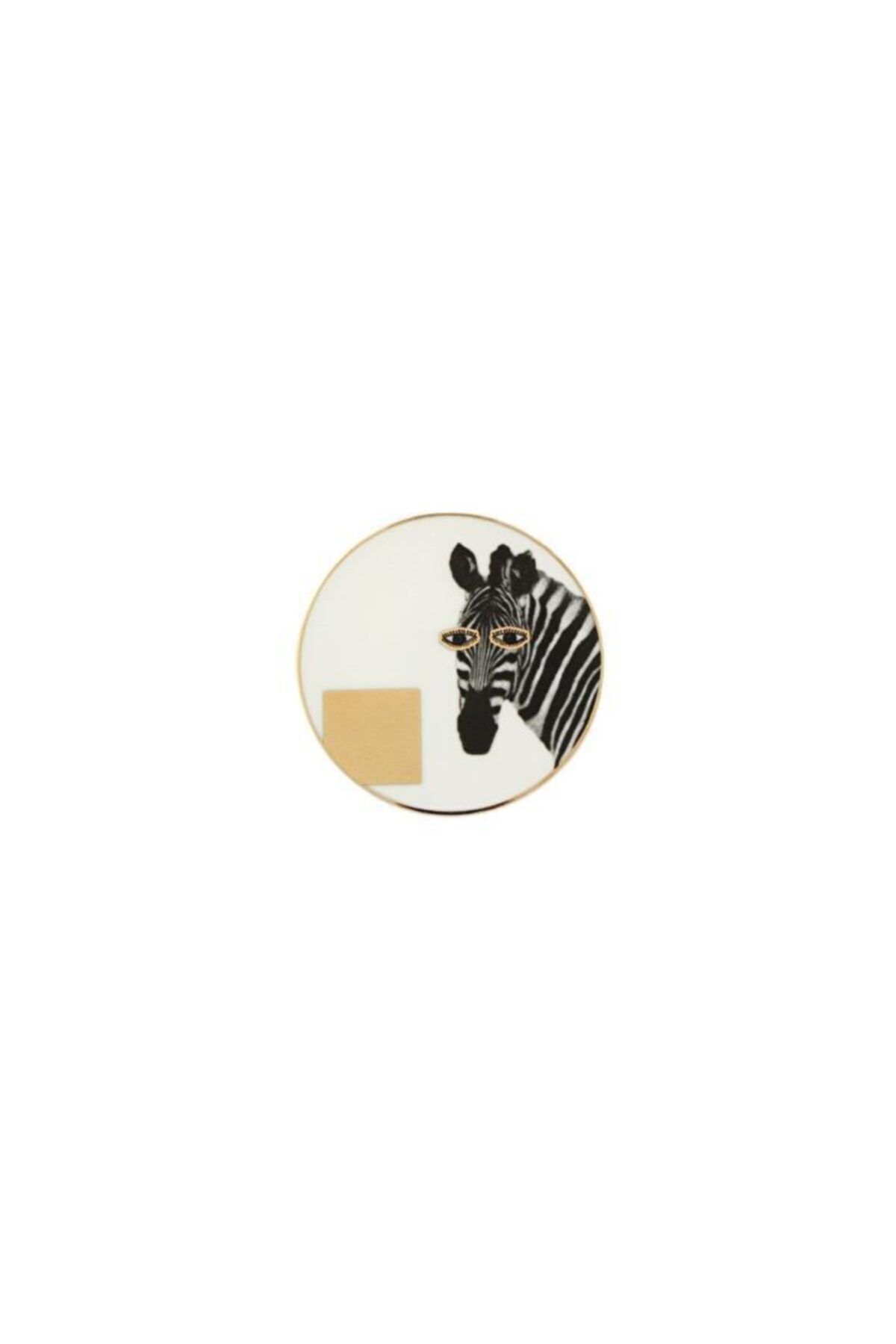 Porland Wild Life Zebra Bardak Altlığı 10 Cm