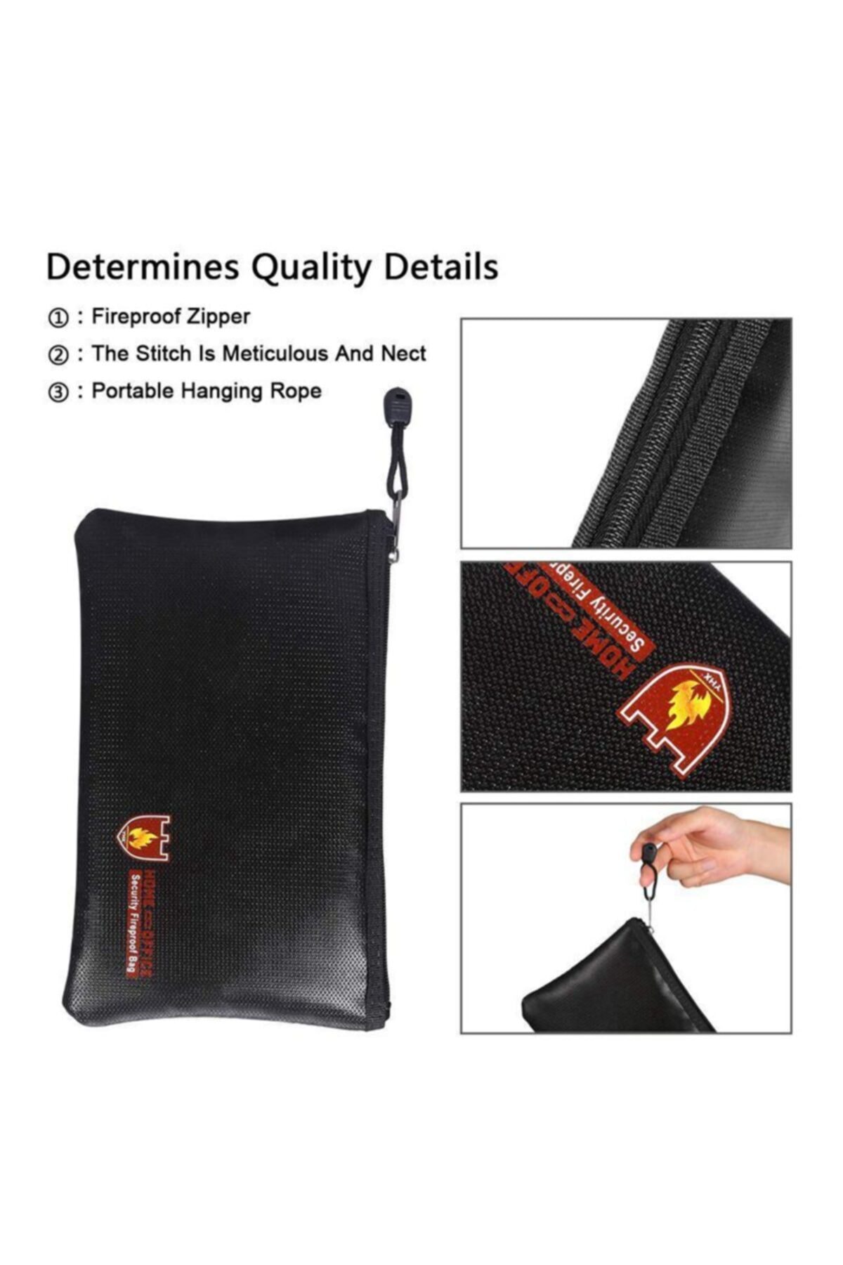 SYNOPE  Yanmaz Su Geçirmez Evrak Dosya Çantası Büyük Boy - Görsel 2