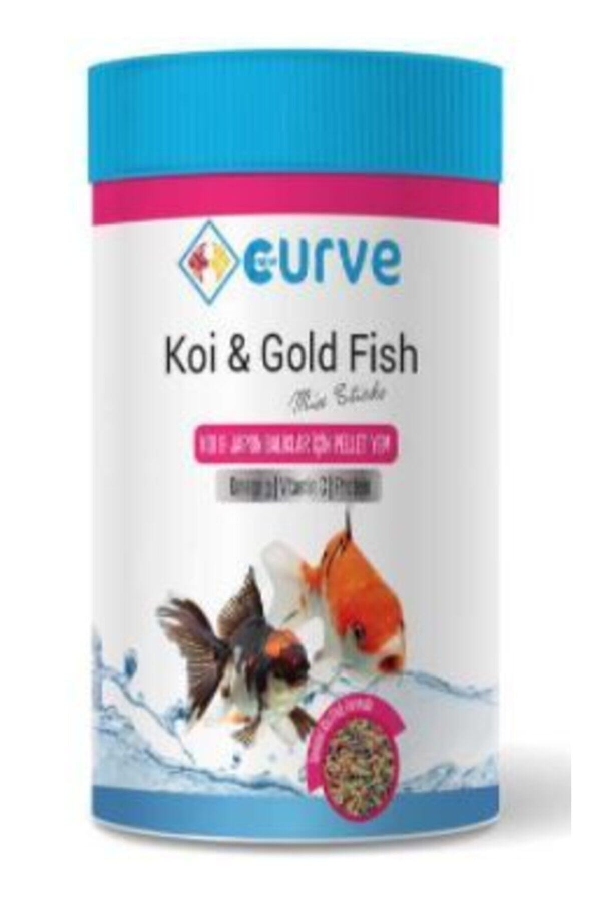 Curve Koi&gold Fish (KOİ&JAPON) Balık Yemi Mix 1000 ml