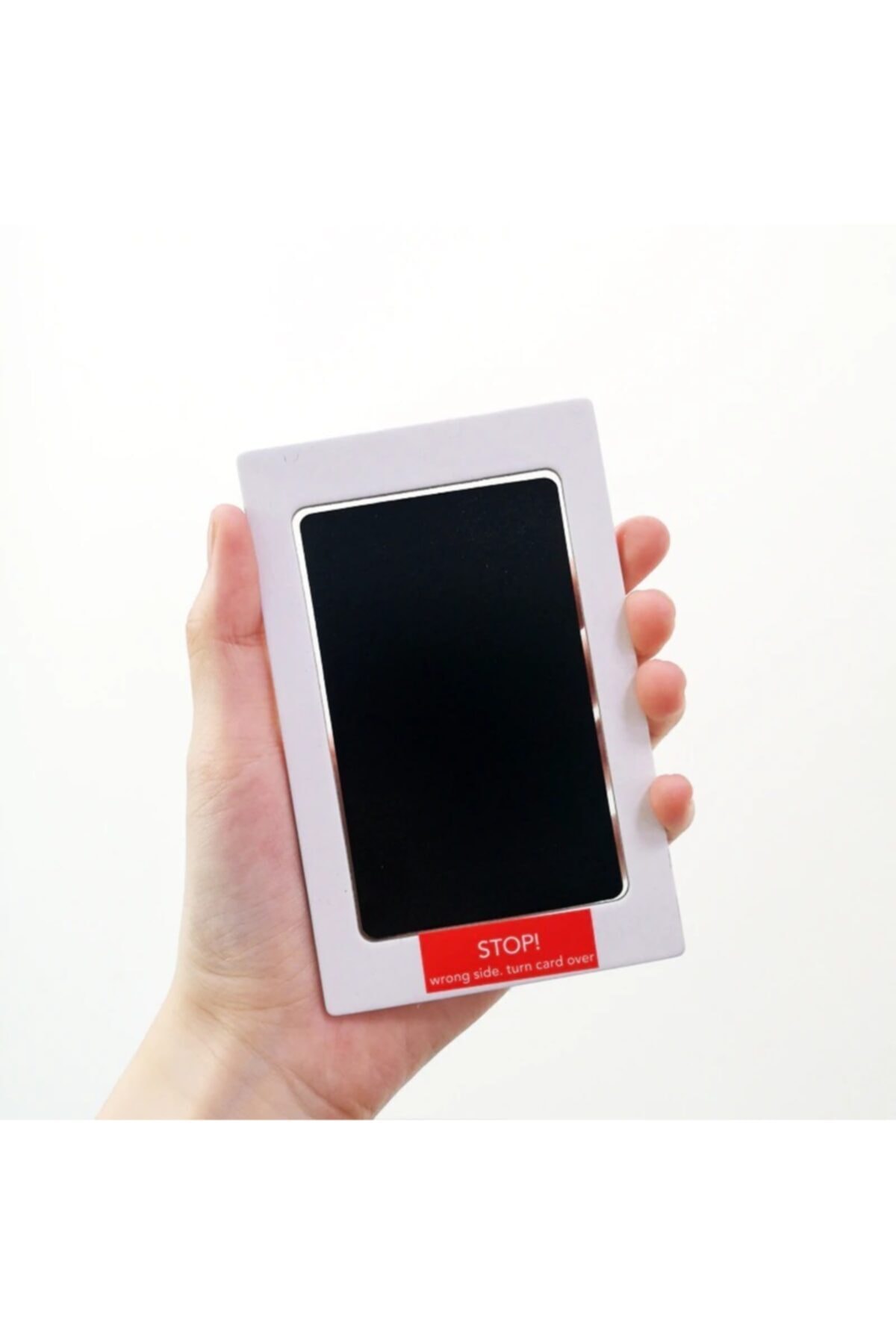 SARFEX Bebek El Ve Ayak Izi Anı Seti Mürekkepsiz Temassız Baskı Kiti Siyah Renk fotoğrafı 4 (önizleme)