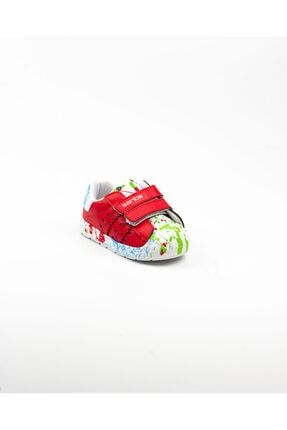 128 T 5410 Kırmızı Bebek Spor Ayakkabı Kırmızı-19 21YSANB5410K00519