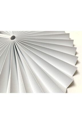 Pliper Karartma Beyaz - Eni Geniş Ölçü - Plise Cam Balkon Perdesi Vidalı 8000001 PERPL8000001G