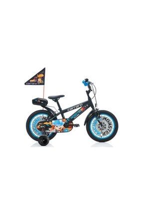 Monster Erkek Çocuk Bisikleti 220h V 16 Jant Siyah-gri-mavi MONSTER