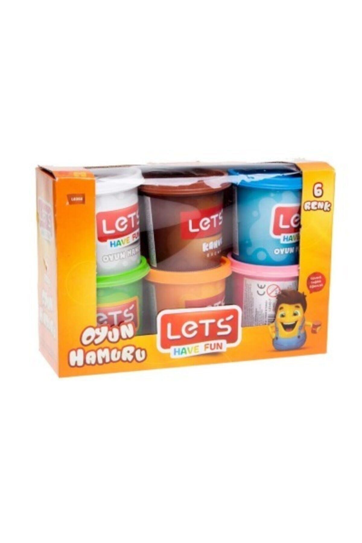 LETS GO BABY Lets Oyun Hamuru 6 Renk 900gr L8350