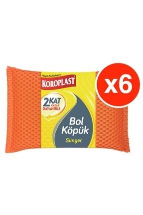 Bol Köpük Sünger X 6 Adet KRPL278