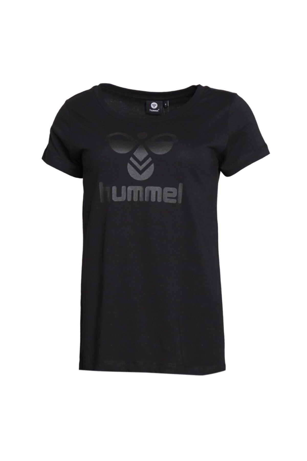 تی شرت مشکی زنانه سیاه نیلی اورجینال hummel