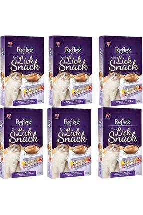 Lick Snack Kediler İçin Atıştırmalık Sıvı Ödül 15 Gr x 6 Adet 6'LI SET 86989950126526