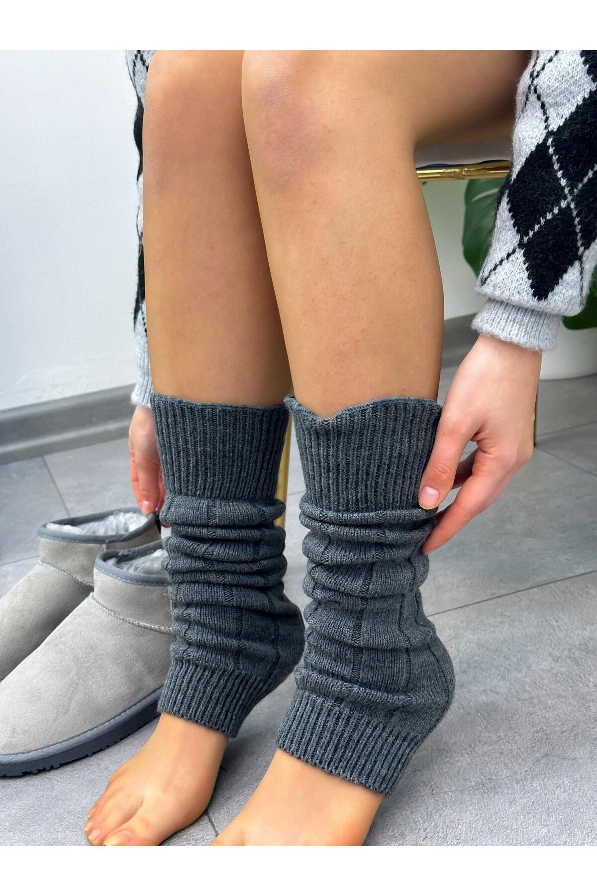 Dark Grey (Wizard) Wool Women's Leggings
