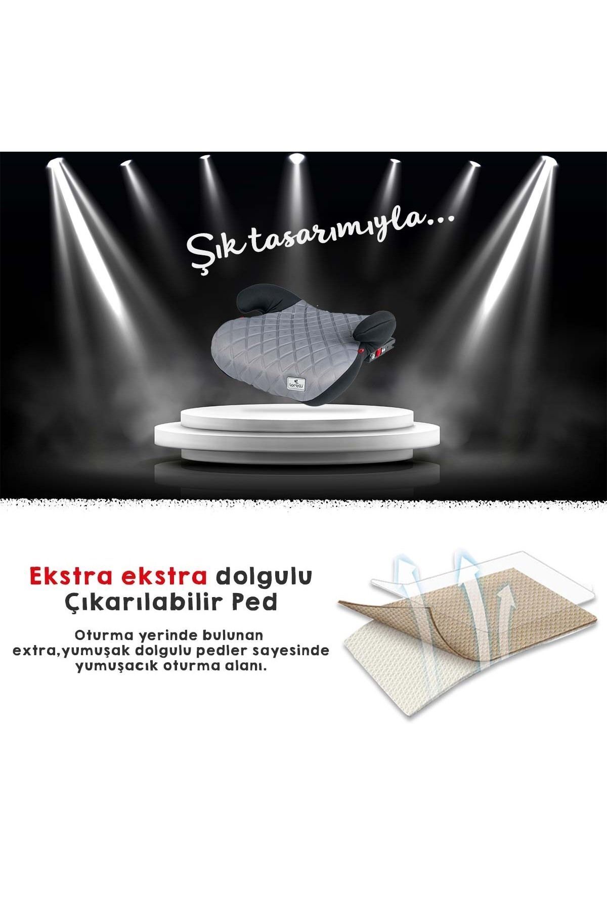 Lorelli Safety Junior Fix Yükseltici - Yeşil 6