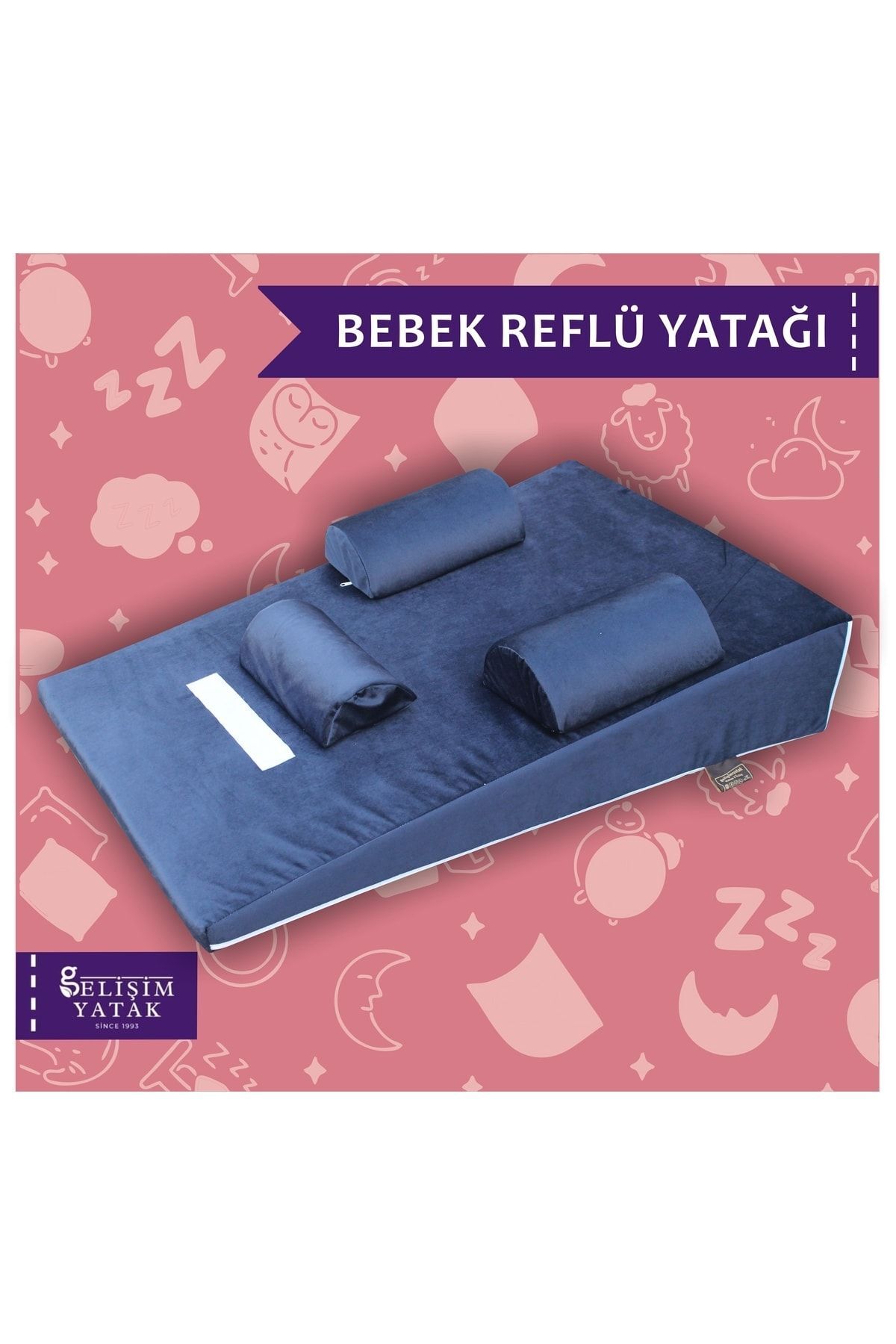 Bebe Reflü Yatağı Ve Yastığı 70x130 Ve 70x140