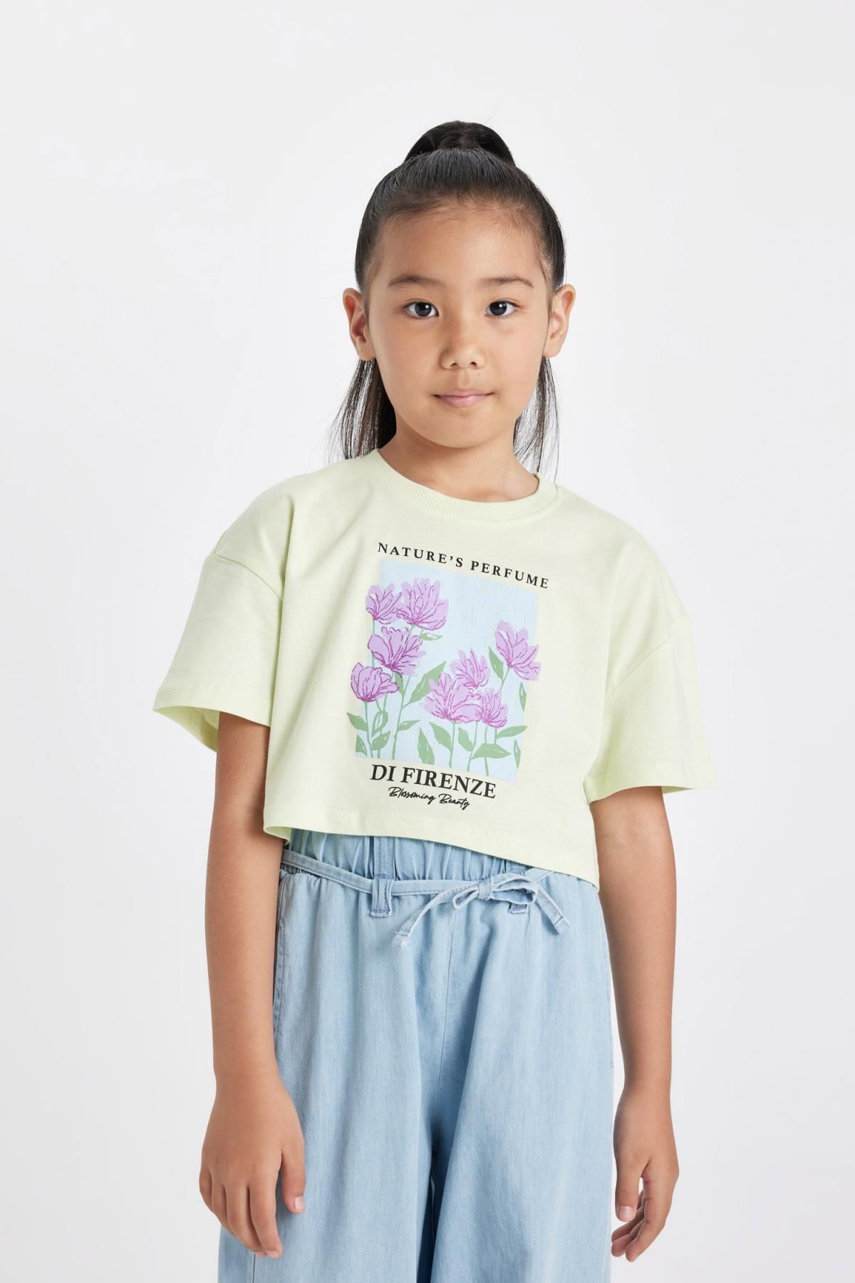 تی شرت دخترانه دفاکتو | D0869A824HS Defacto - Image 3