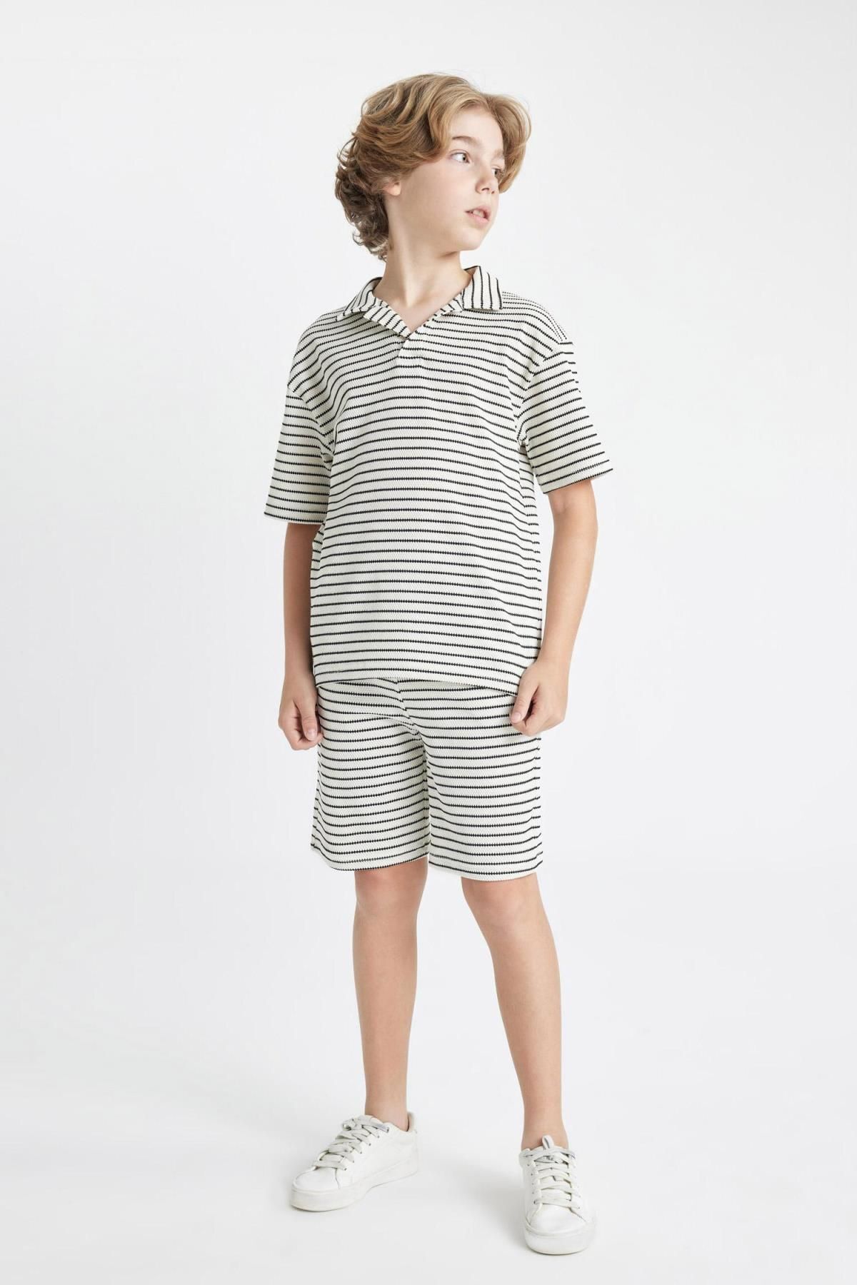 ست پسرانه دفاکتو | C2190A824HS Defacto - Image 6