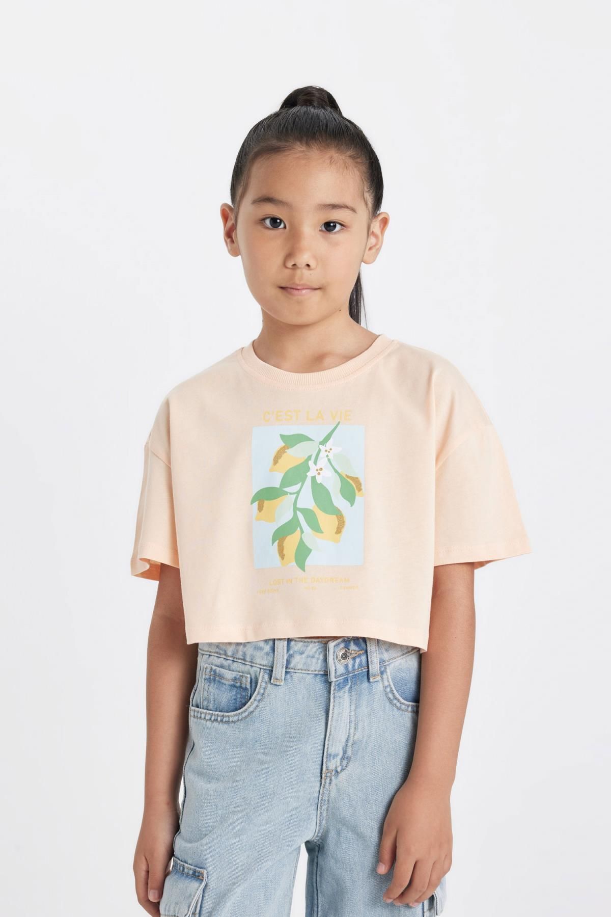 تی شرت دخترانه دفاکتو | D0869A824HS Defacto - Image 3