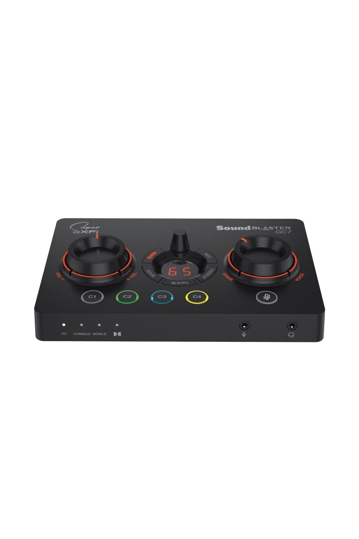 CREATIVE Sound Blaster Gc7 - Dac Amp - Programlanabilir Düğmeler, Uyumlu Süper X-fi - 7.1 - Pc- Ps4 / Ps5,