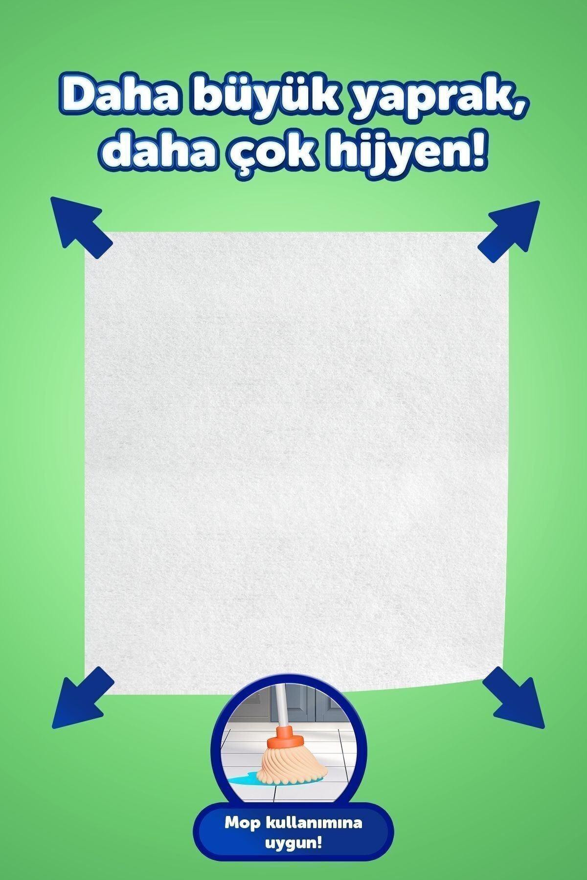 Tüm Yüzeyler Islak Temizleme Havlusu Xl 3lü 240 Yaprak