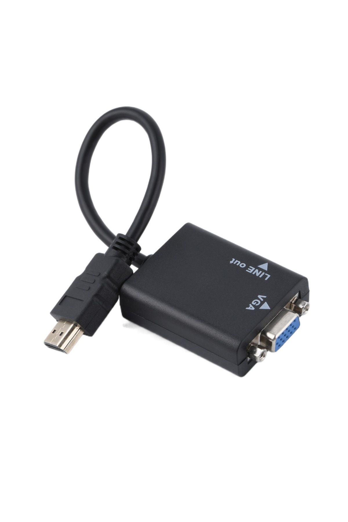 Choice-HDMI Female to Male VGA Adapter Cable HDMI to VGA Adaptor Computer Same Screen Display 7