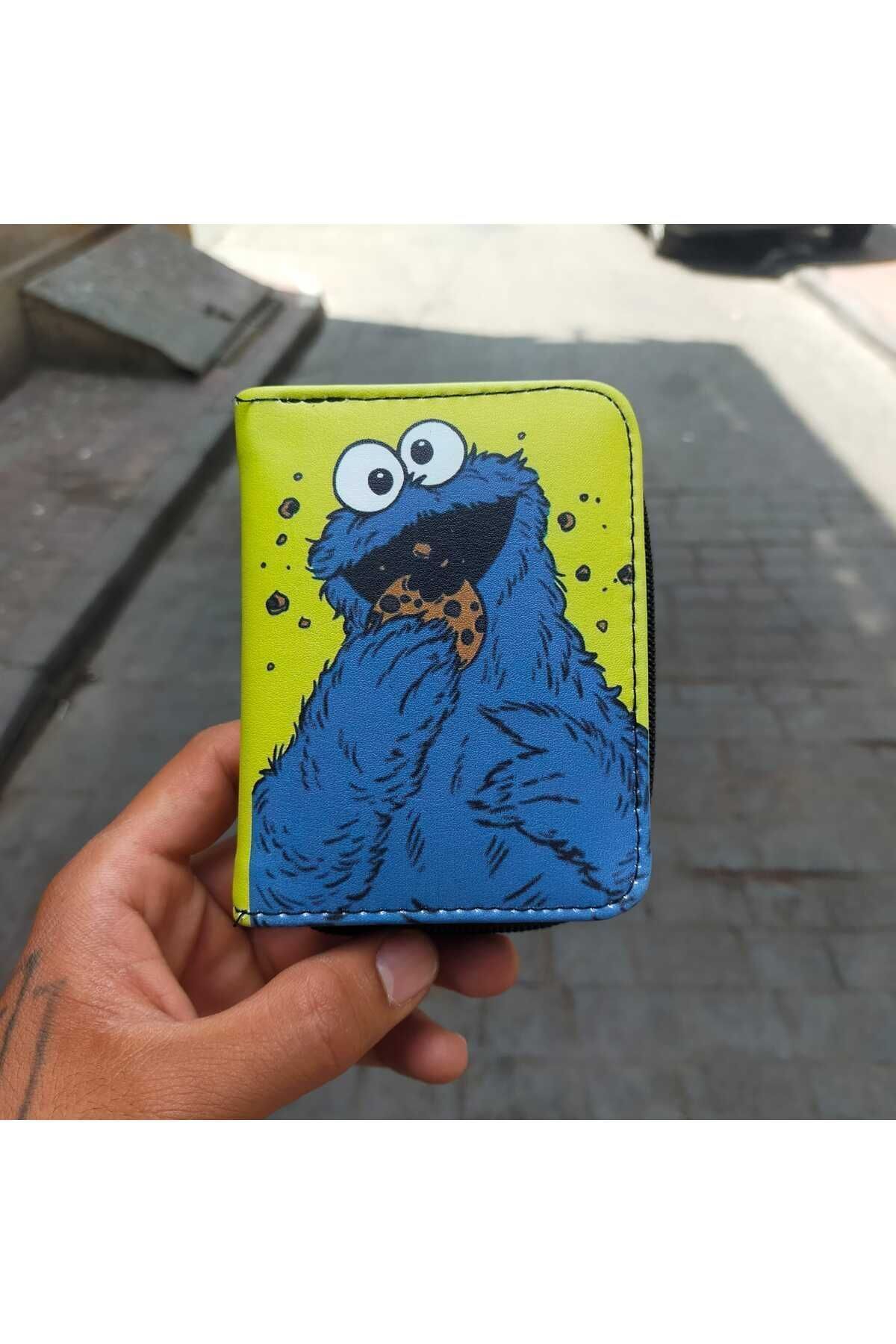 Короткий кошелек Mole Yellow Cookie Monster KC1095