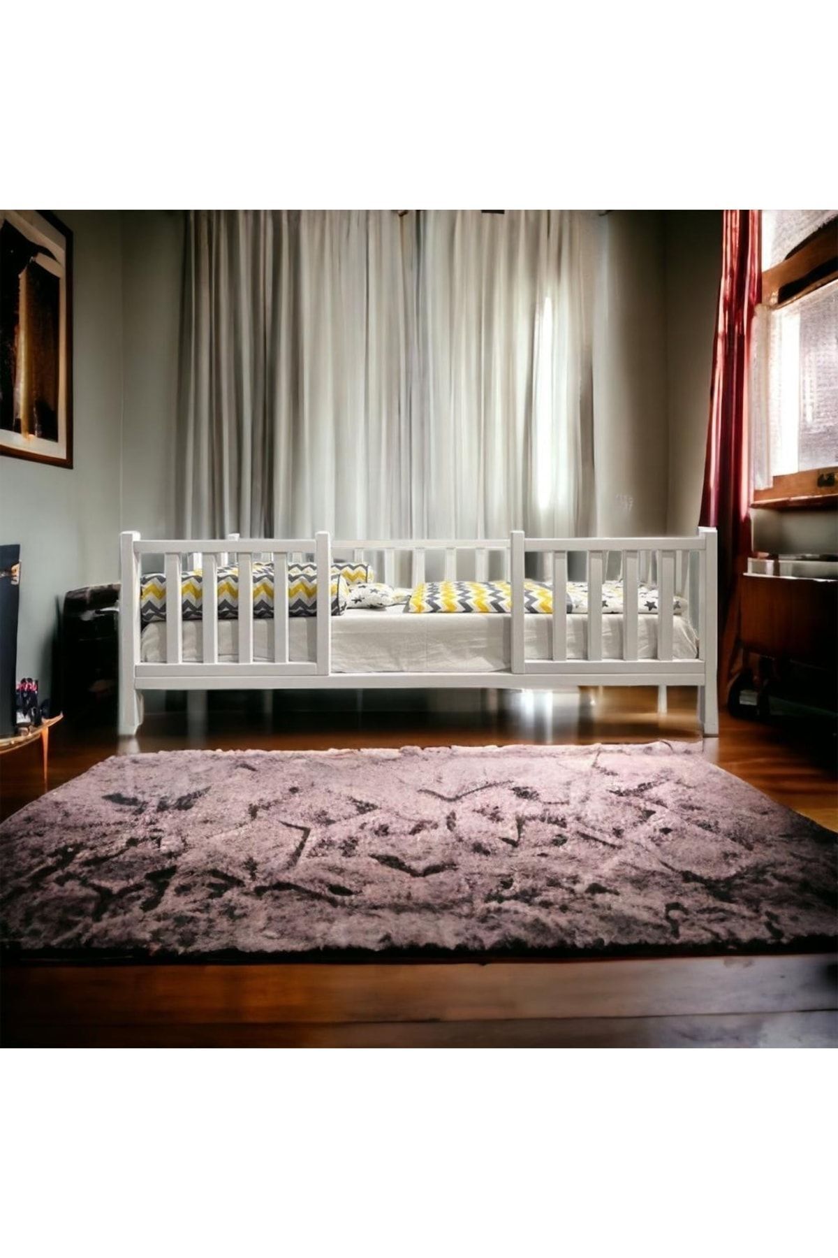 Baby Kinder Wh. Singular Montessori Doğal Bebek Çocuk Karyolası