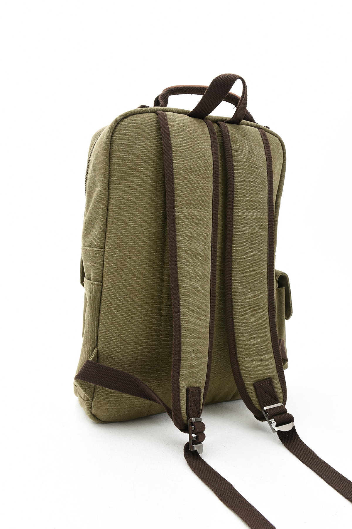 کوله پشتی زنانه خاکی By Hakan | 24ubyh0028 اورجینال - تصویر 6