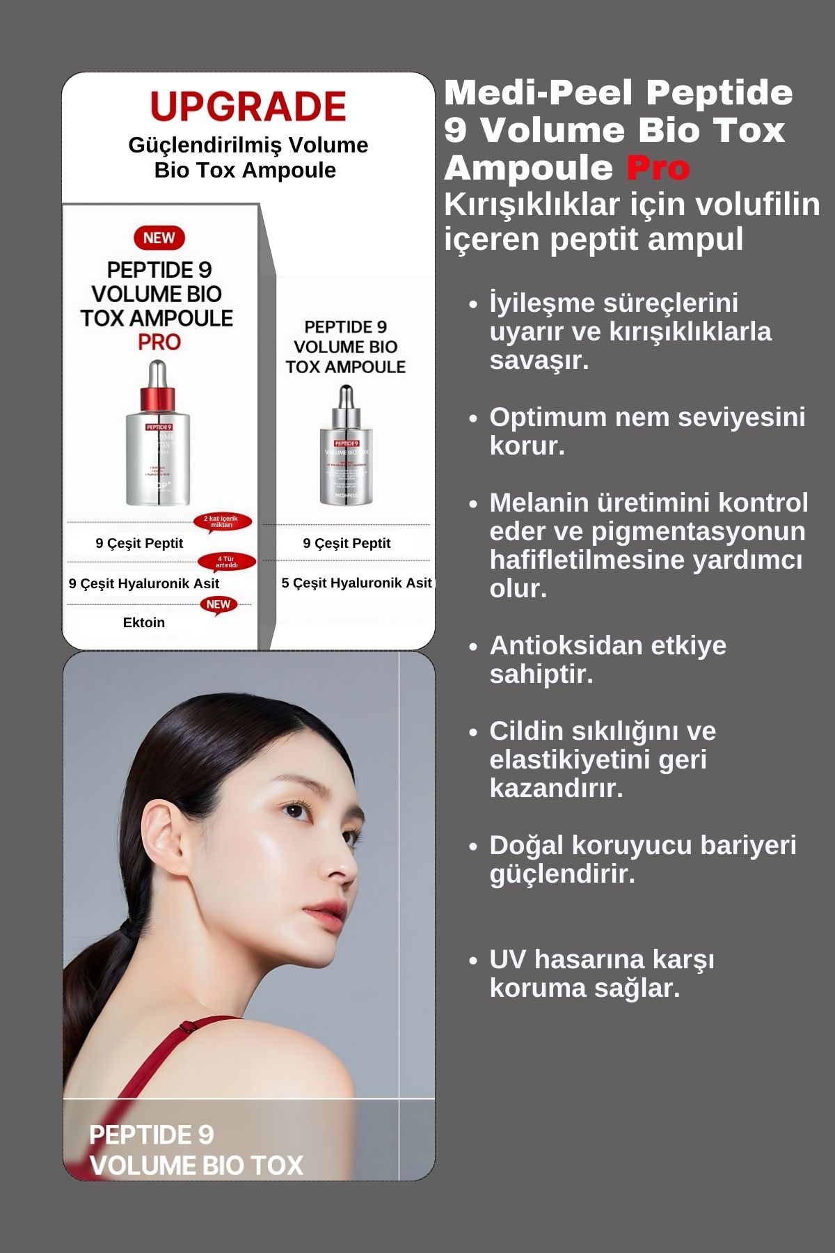 Medipeel-Peptide 9 Volume Bio Tox Pro Anti-Aging, Wrinkle and Firming Effect Ampoule 100ml M0067 2