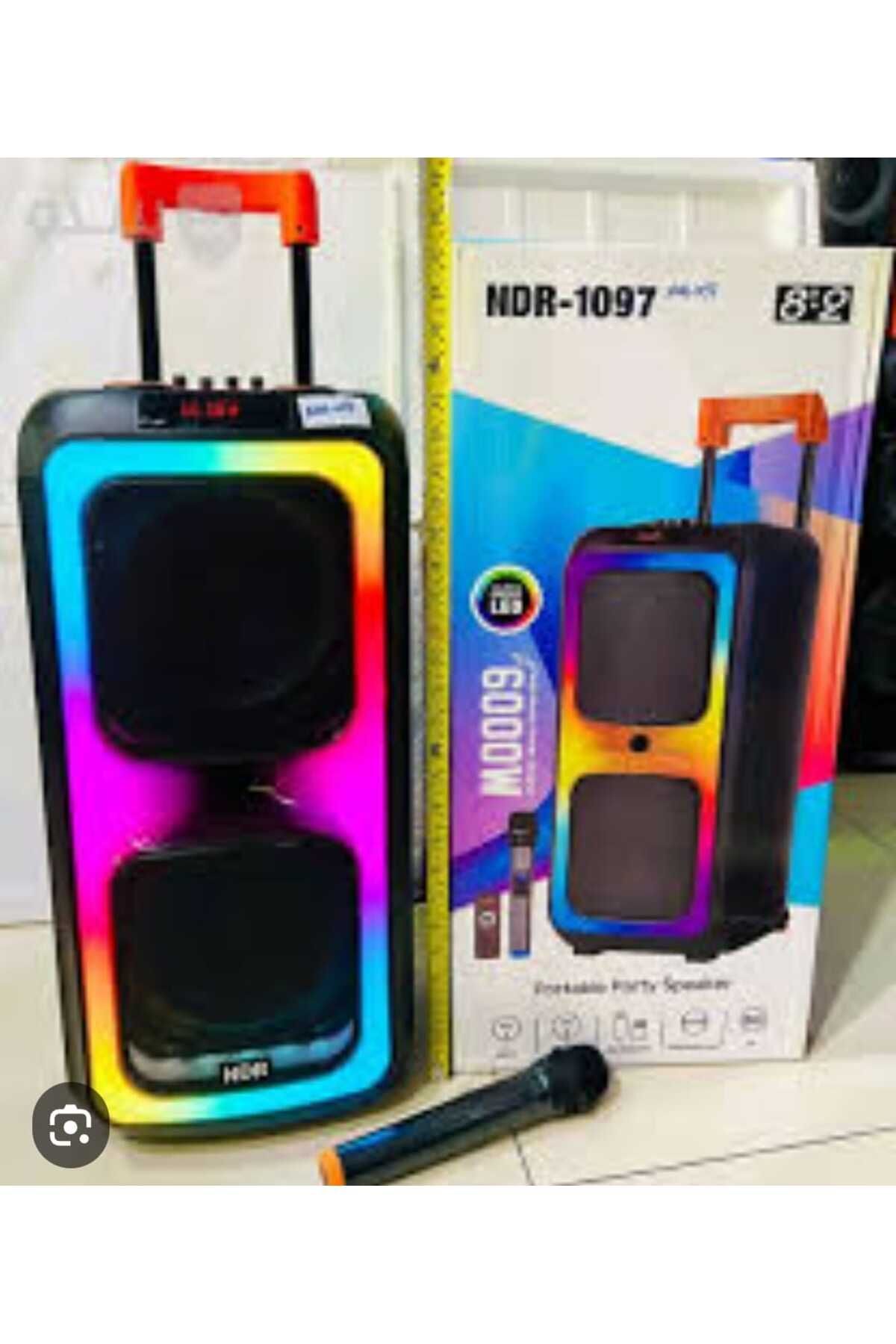 Avanod NDR-1097 Taşınabilir Büyük Boy Rgb Işıklı Bluetooth