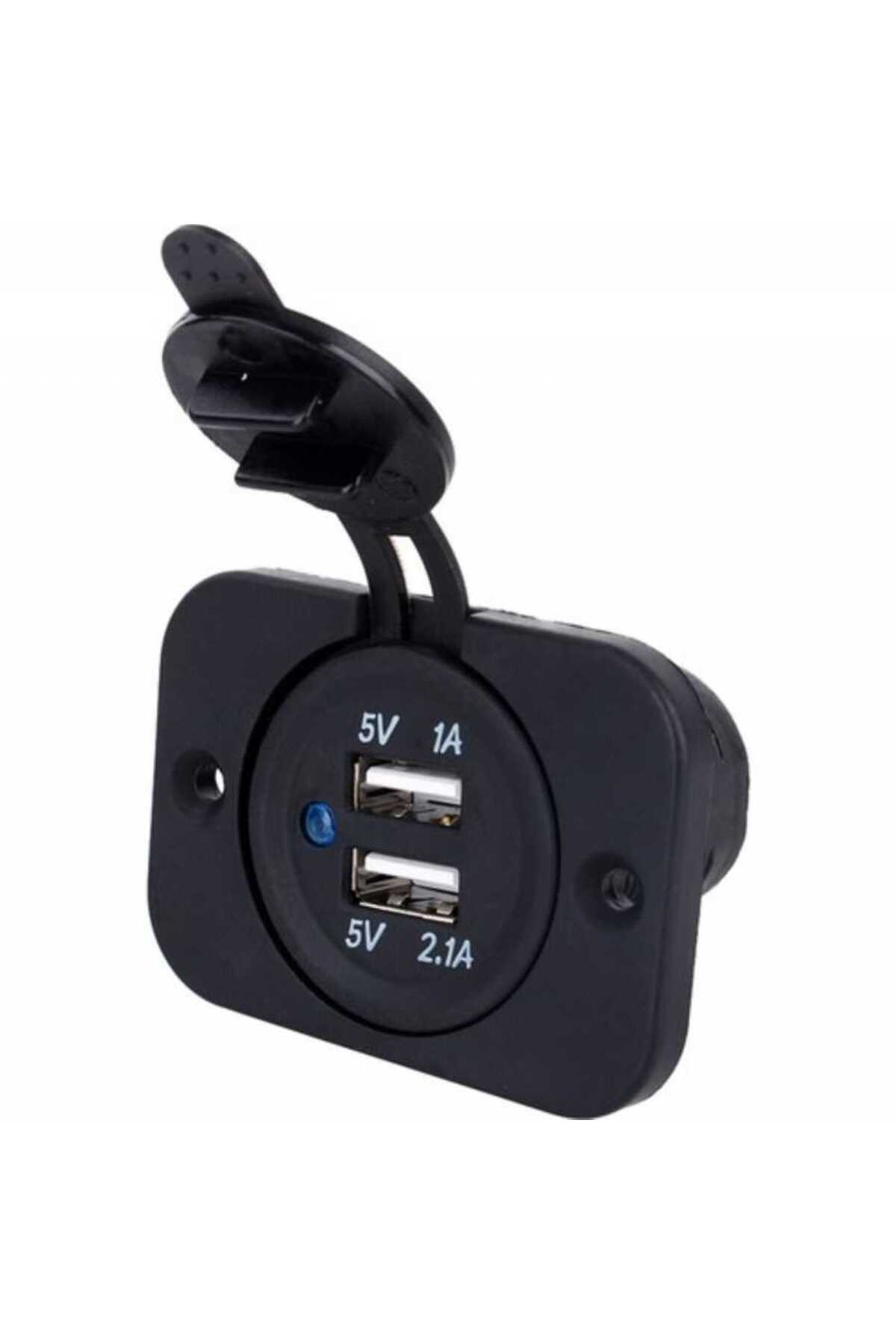 LHR 2’li USB Soketi 12-24 Volt