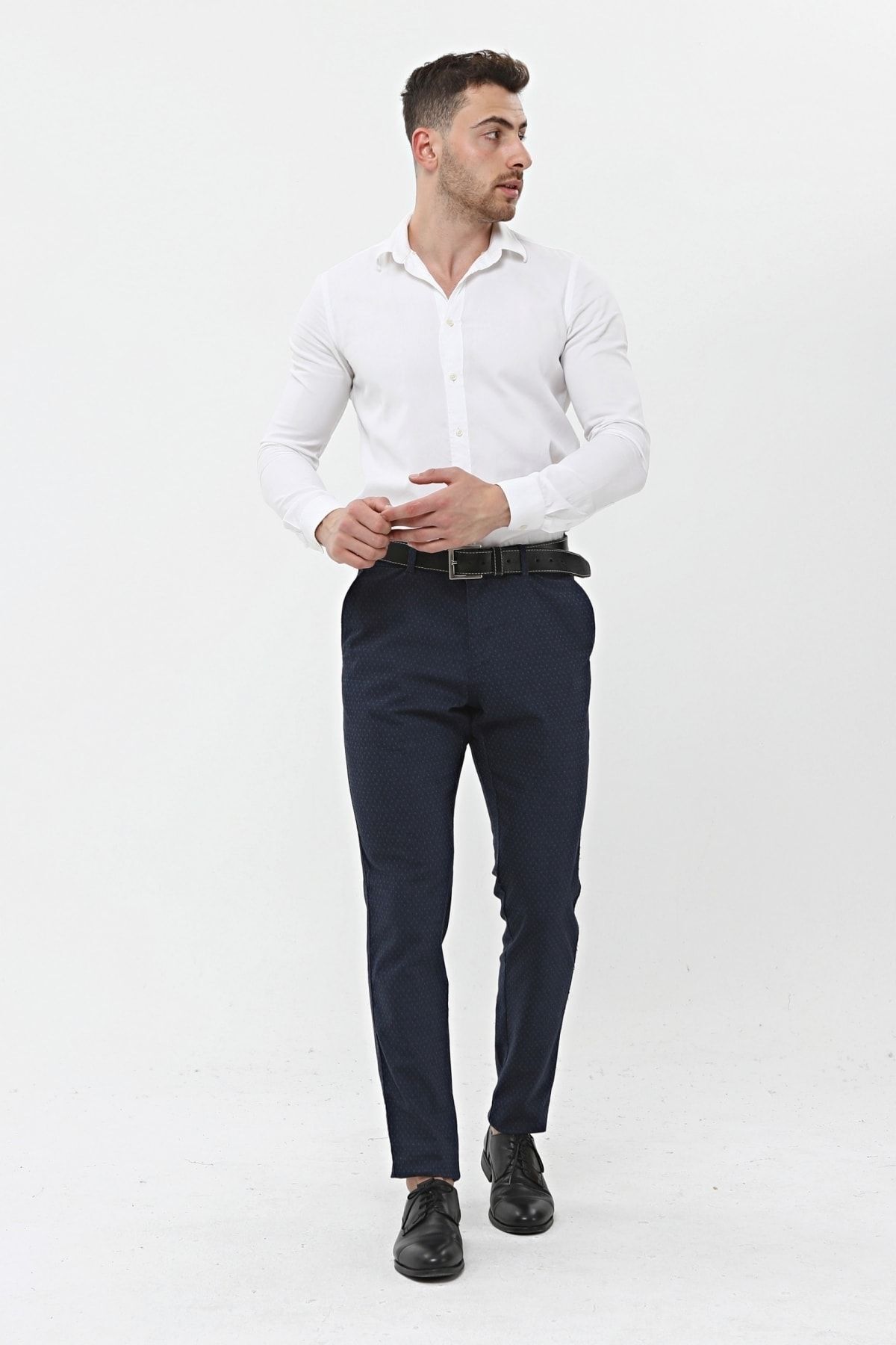 شلوار مردانه آبی سرمه ای daddies cool with epic | Lacivert dc-1812-05 اورجینال - تصویر 8
