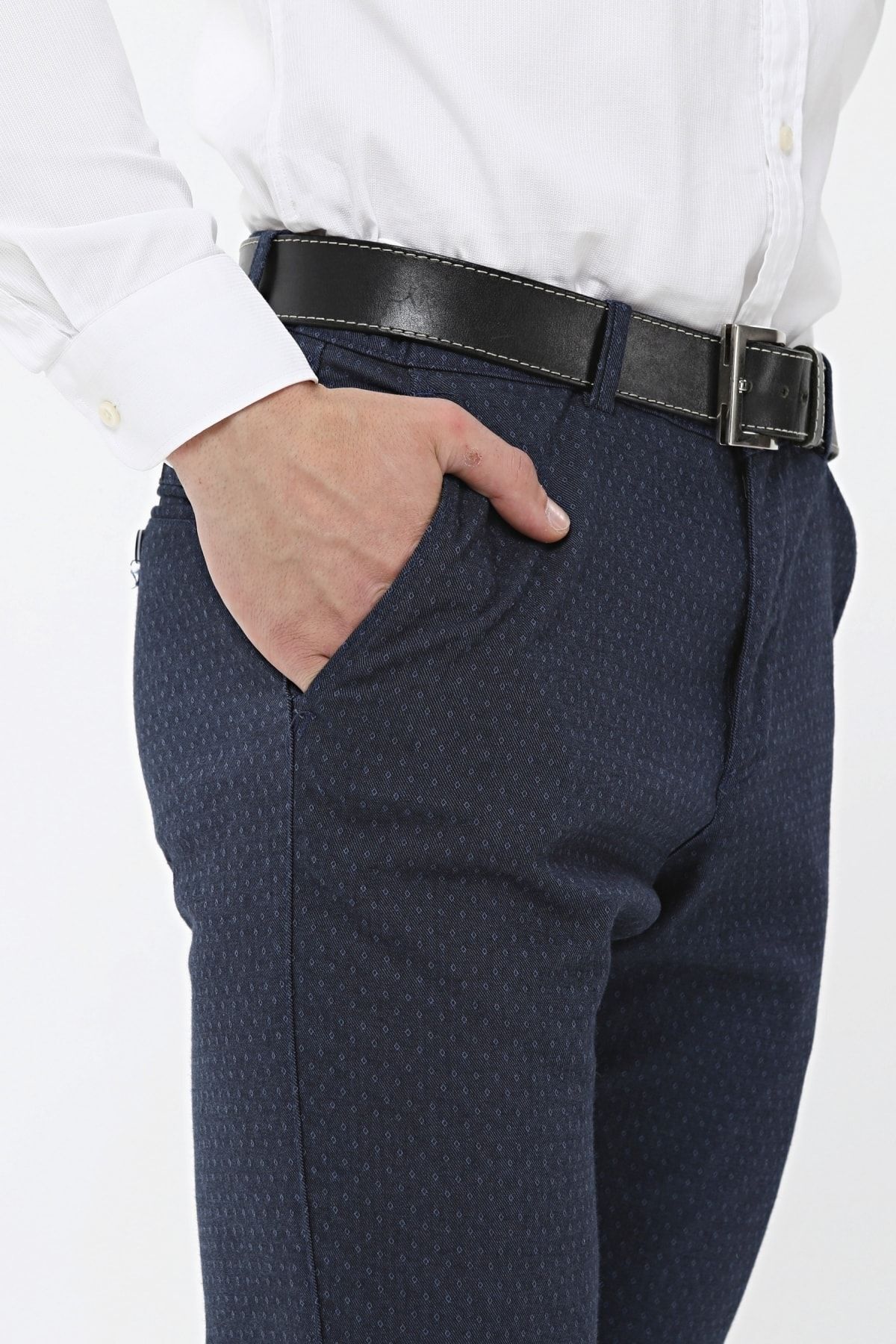 شلوار مردانه آبی سرمه ای daddies cool with epic | Lacivert dc-1812-05 اورجینال - تصویر 6