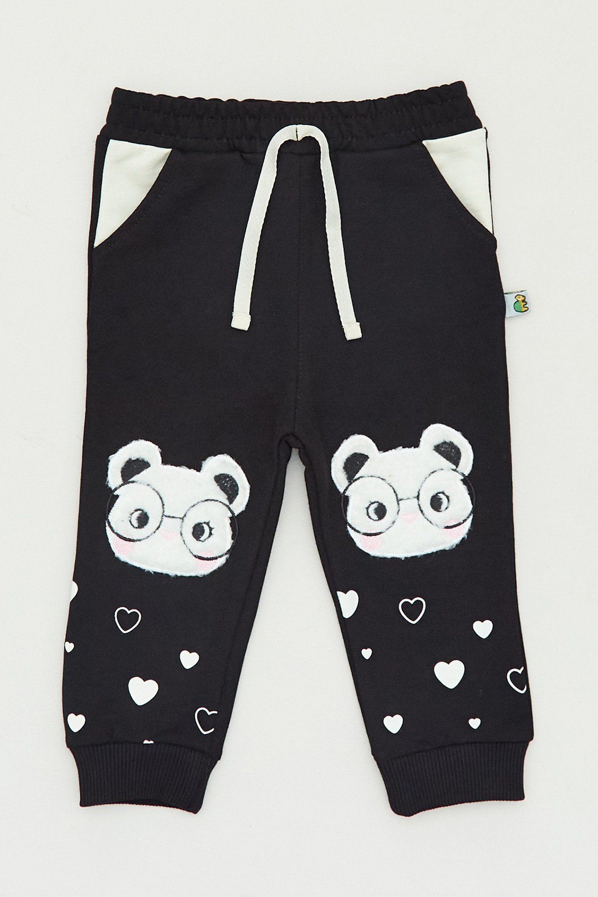 Heart Printed  Girls Sweatpants