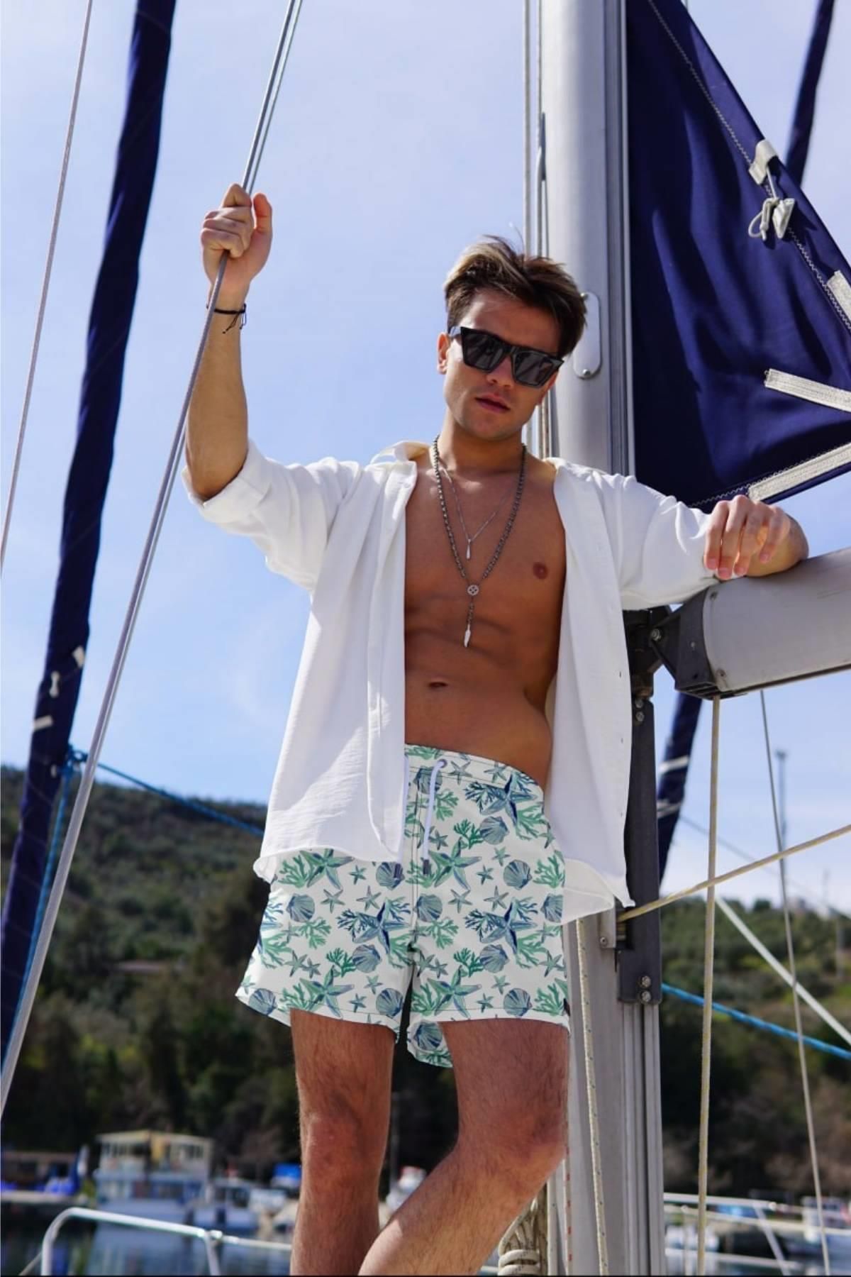 DYNAMO-Men's Swim Shorts - Model 12016 2