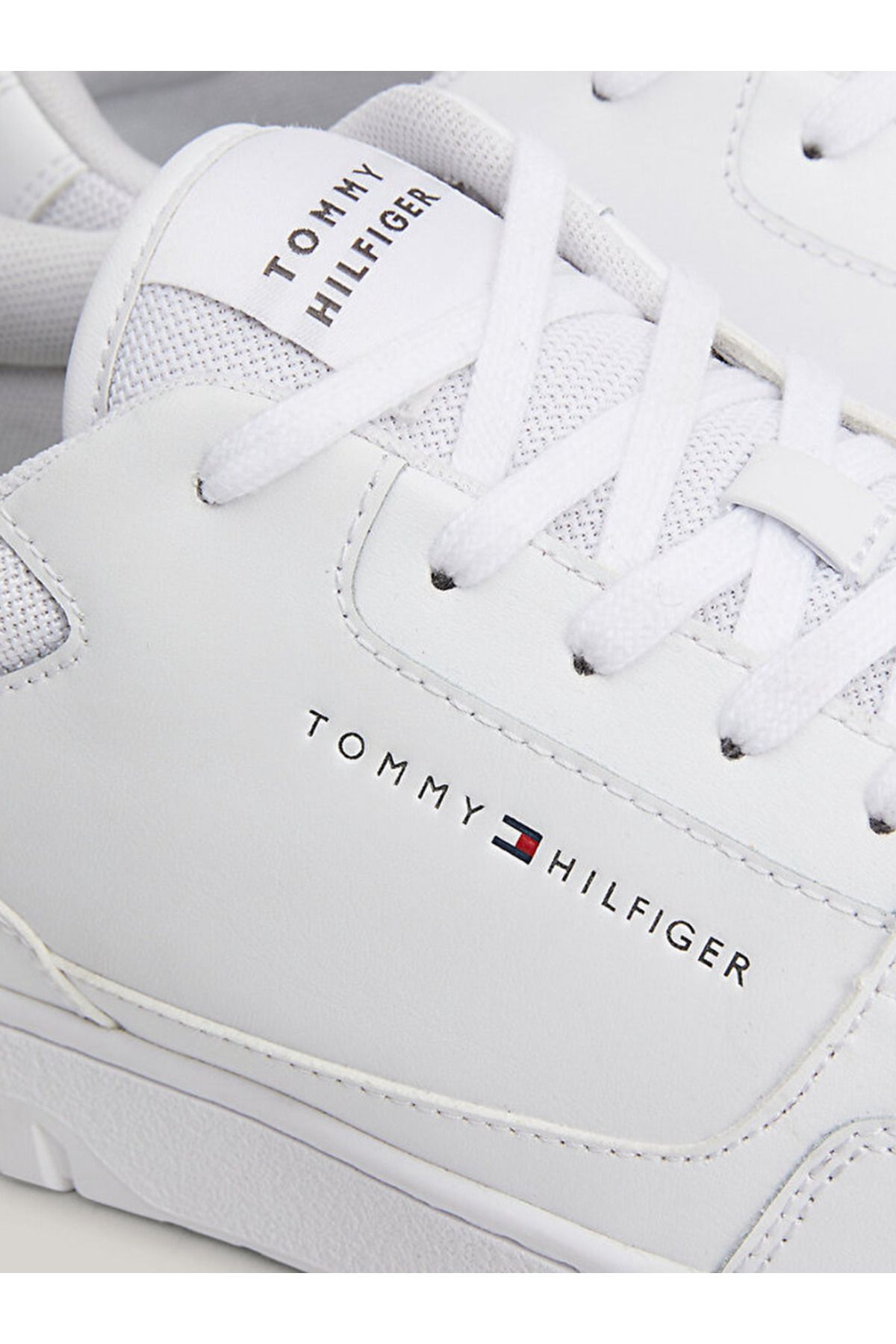 اسنیکر مردانه مربیان بسکتبال چرمی اورجینال Tommy Hilfiger
