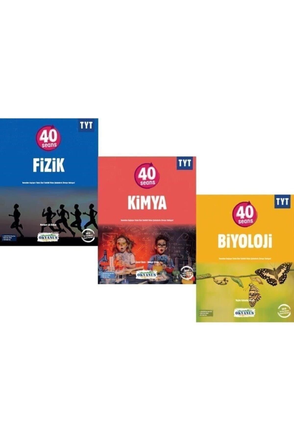 Tyt 40 Seansta Fizik Kimya Biyoloji  Konu Anlatımlı Soru Bankası Seti 2025 Okyanus Yayıncılık