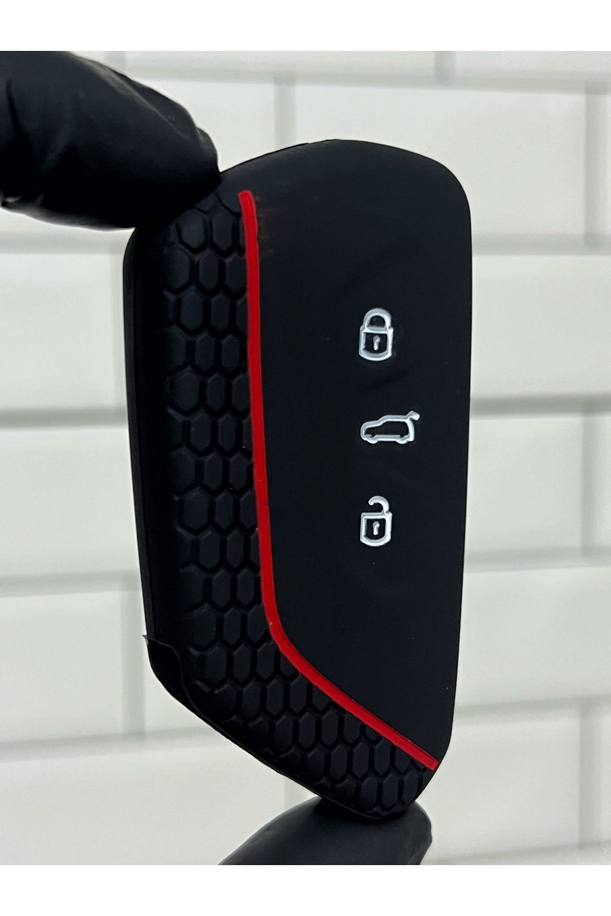 BARKAS ELEKTRONİK Volkswagen Golf 8 Caddy Polo Silikon Anahtar Kılıfı