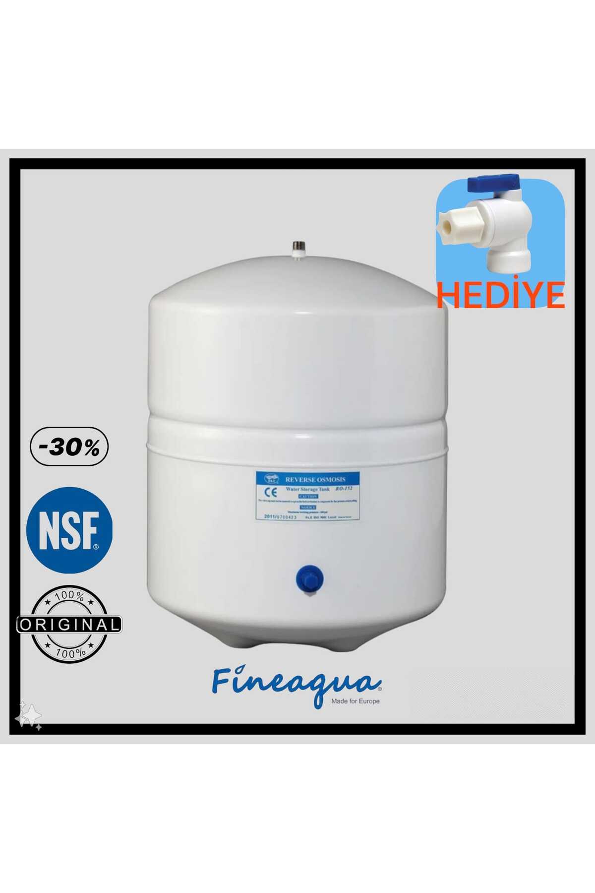 pae 3.2 PAE TANK (12LİTRE) METAL SU ARITMA TANKI [NSF BELGELİ]