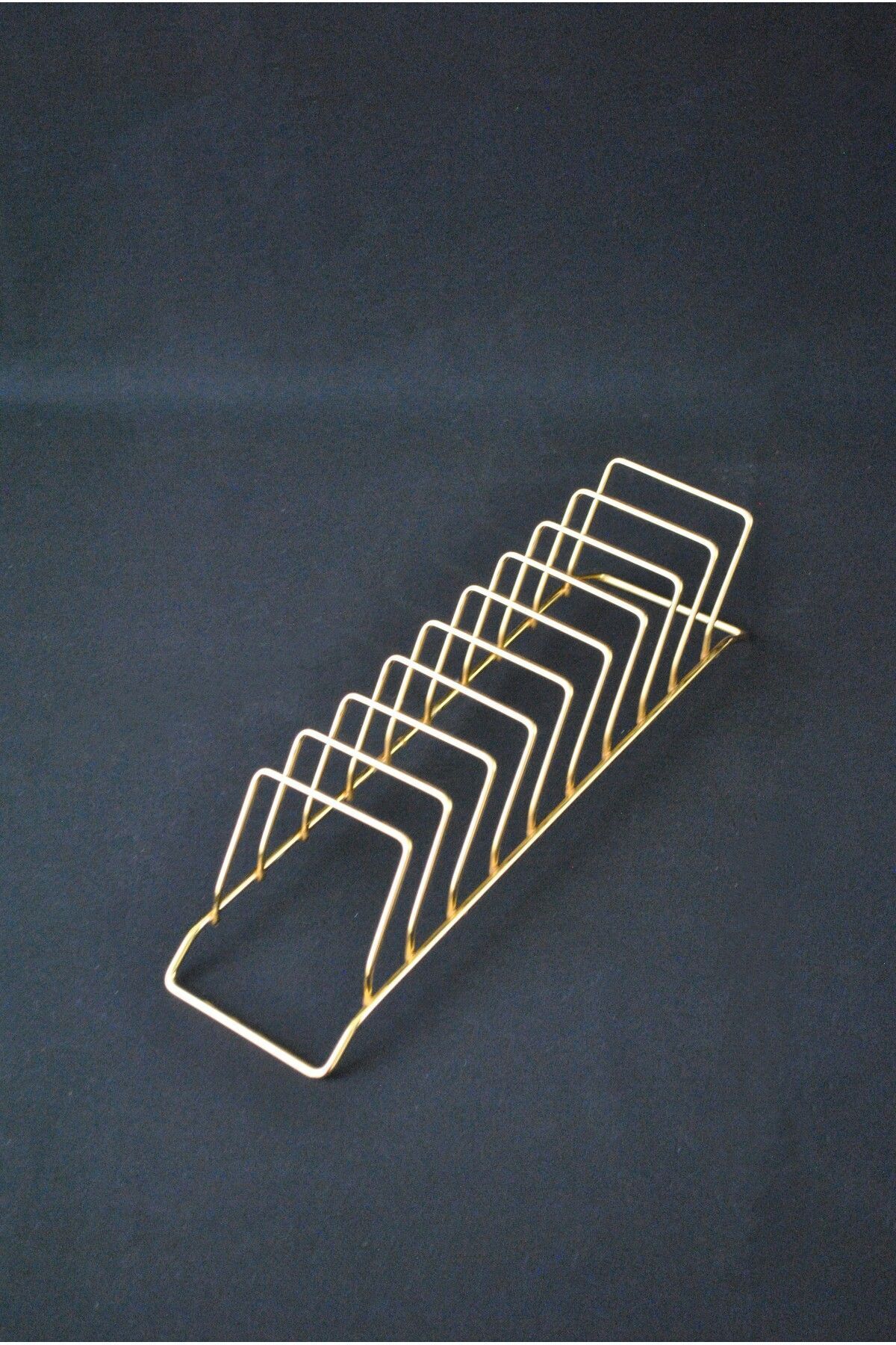 Purelegant-Gold Colored Countertop Plate Organizer - Dish Rack Plate Holder - 1 Piece 2