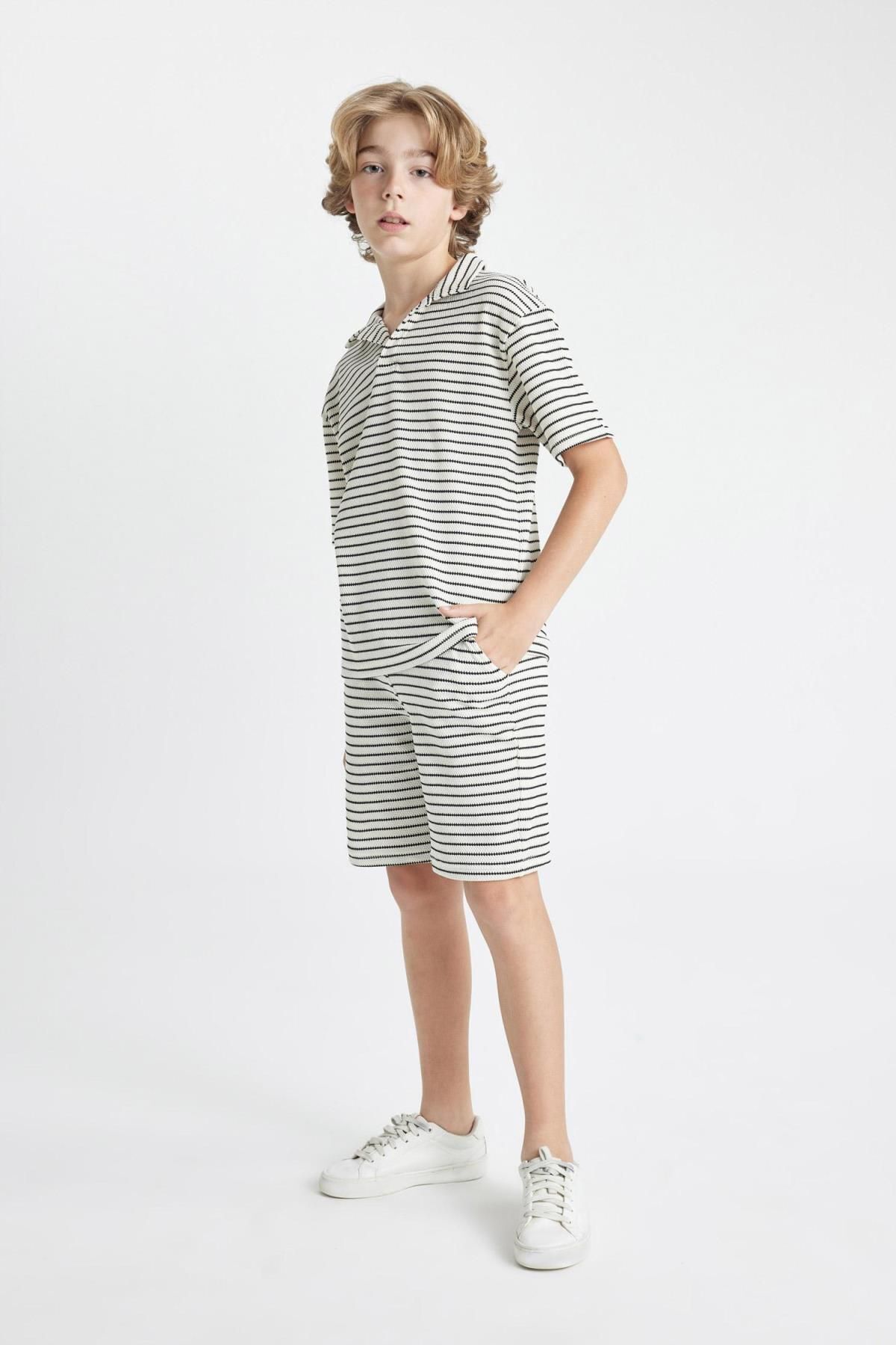 ست پسرانه دفاکتو | C2190A824HS Defacto - Image 5