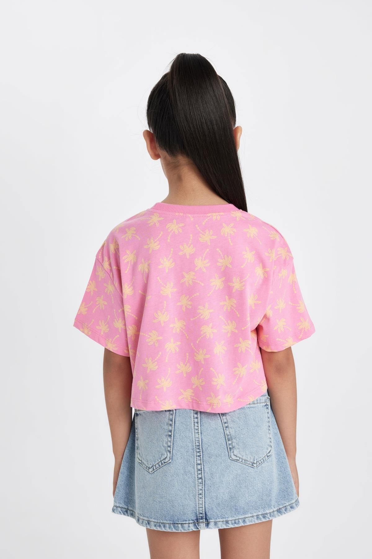 تی شرت دخترانه دفاکتو | D1288A824HS Defacto - Image 5