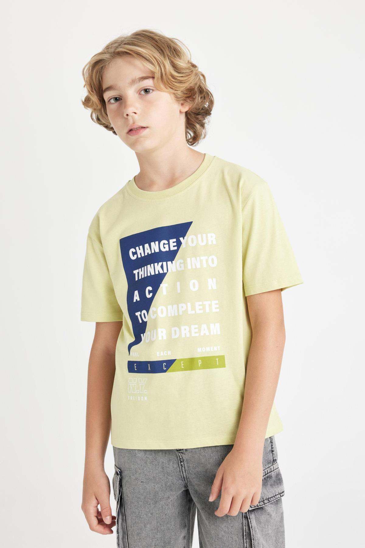 تی شرت پسرانه دفاکتو | D2232A824HS Defacto - Image 3