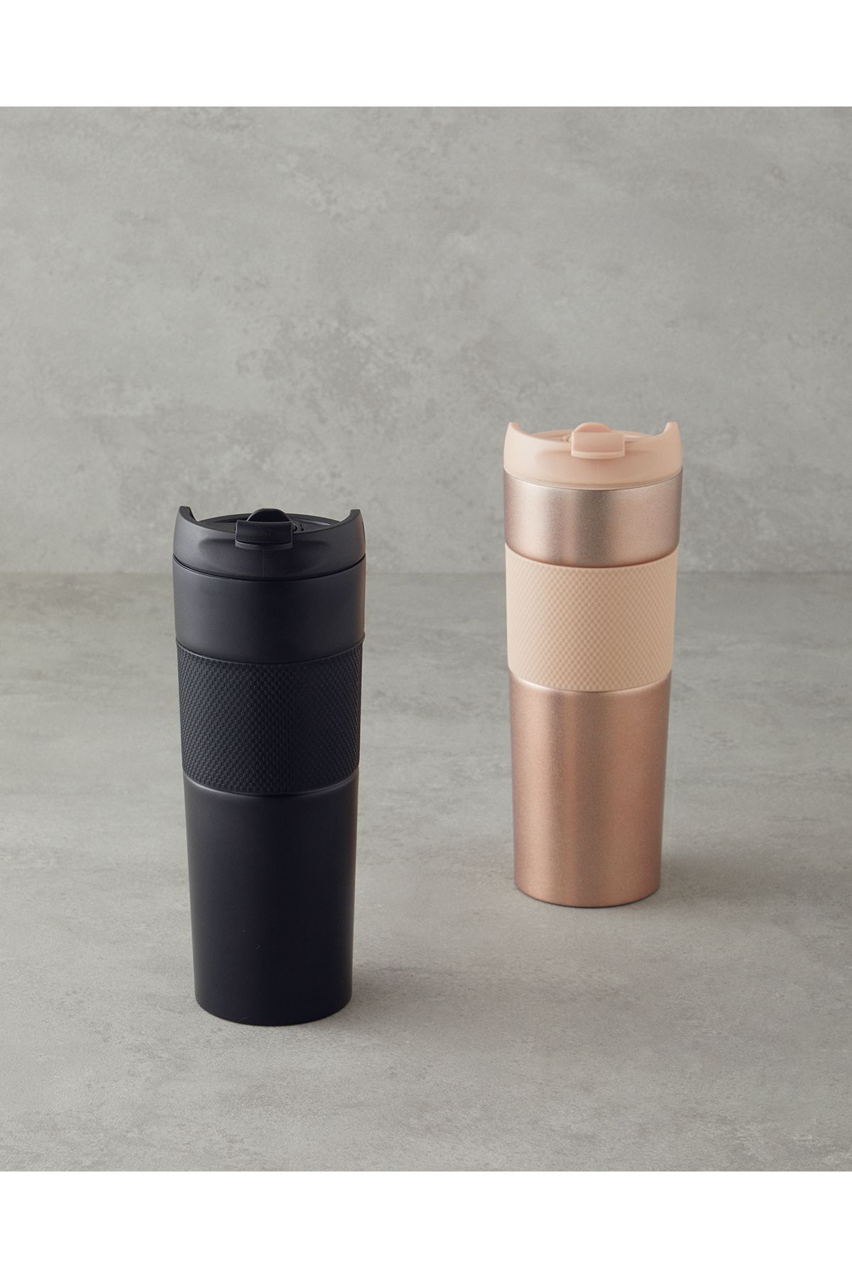 فلاسک مشکی Glow Steel French Press Travel Lib 450 میل سیاه English Home