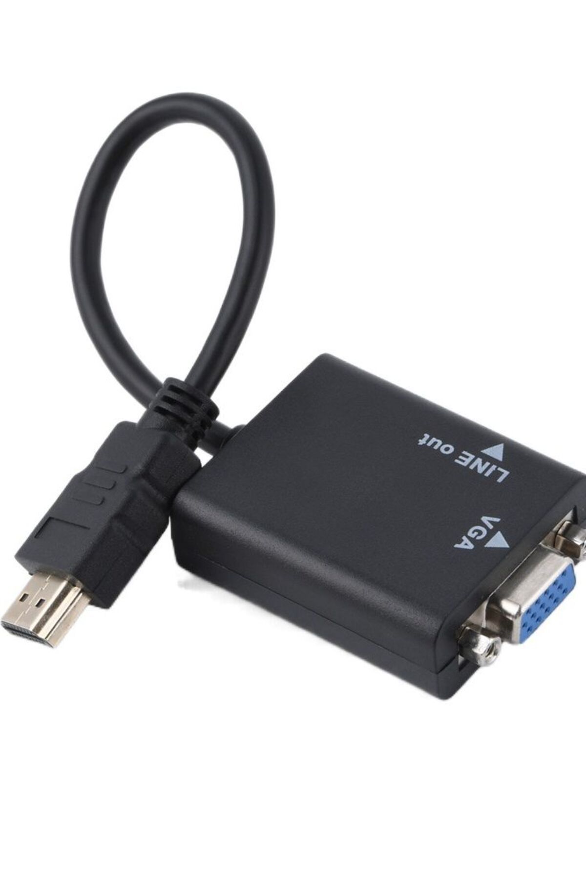 Choice-HDMI Female to Male VGA Adapter Cable HDMI to VGA Adaptor Computer Same Screen Display 8