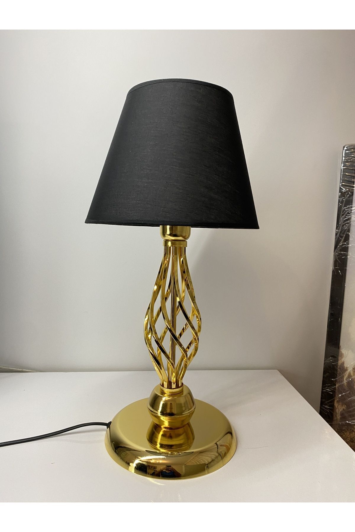 Luxury Exclusie Gold Auger Lampshade, Table Lamp, Stylish Decoration Lamp, Lampshade Stole Lamp