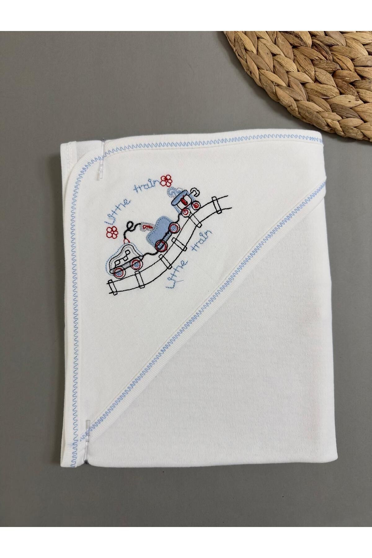 ست نوزادی پسرانه – دخترانه آبی Petite Ponpon Baby | 3015 اورجینال - تصویر 3