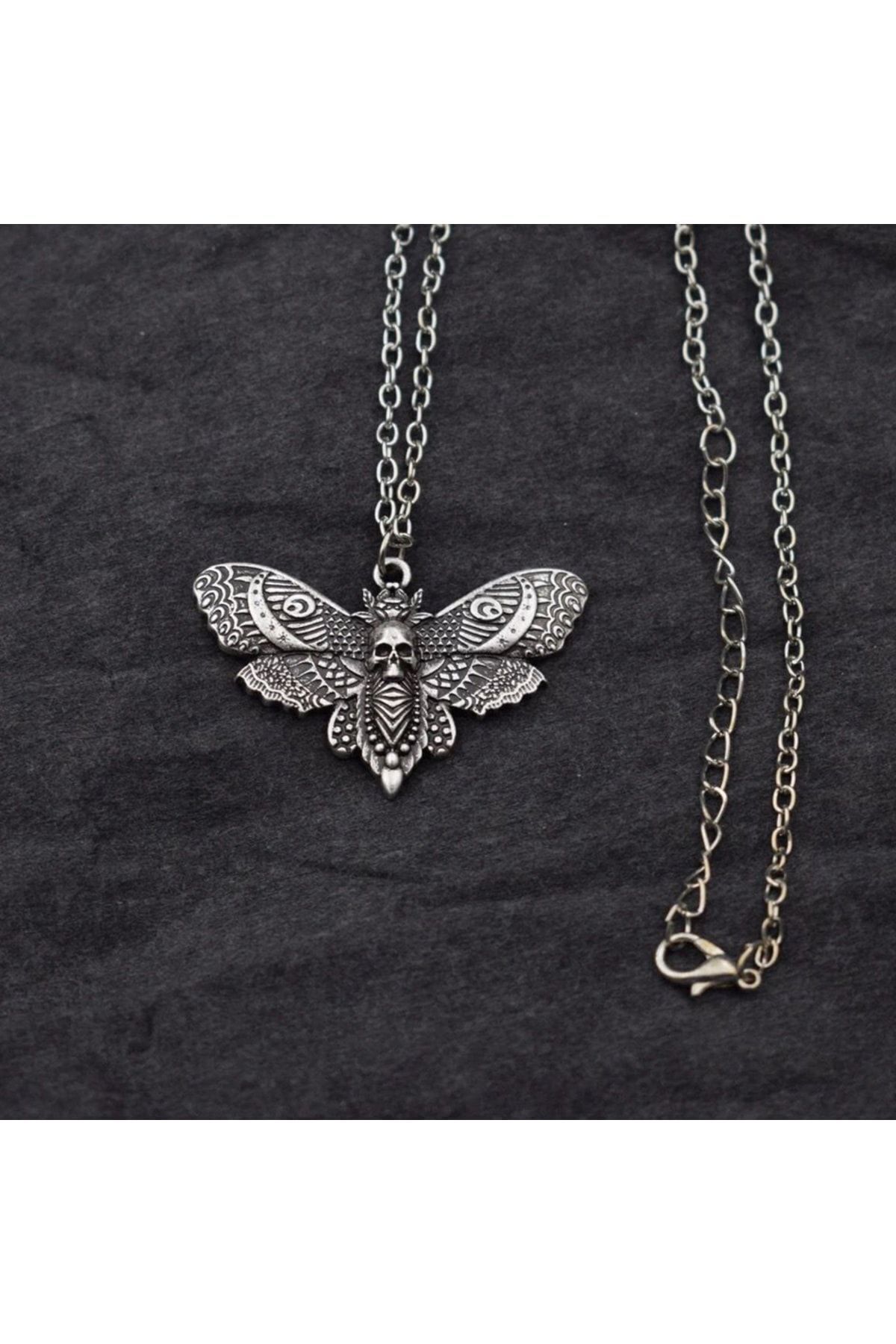 Ожерелье Mole Death Skull Moth KDK1367