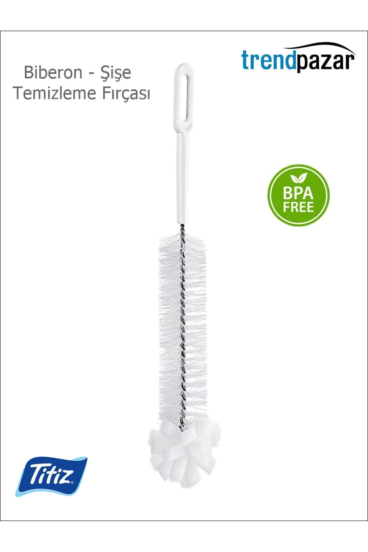 Titiz Şişe - Biberon - Termos Temizleme Fırçası 30cm
