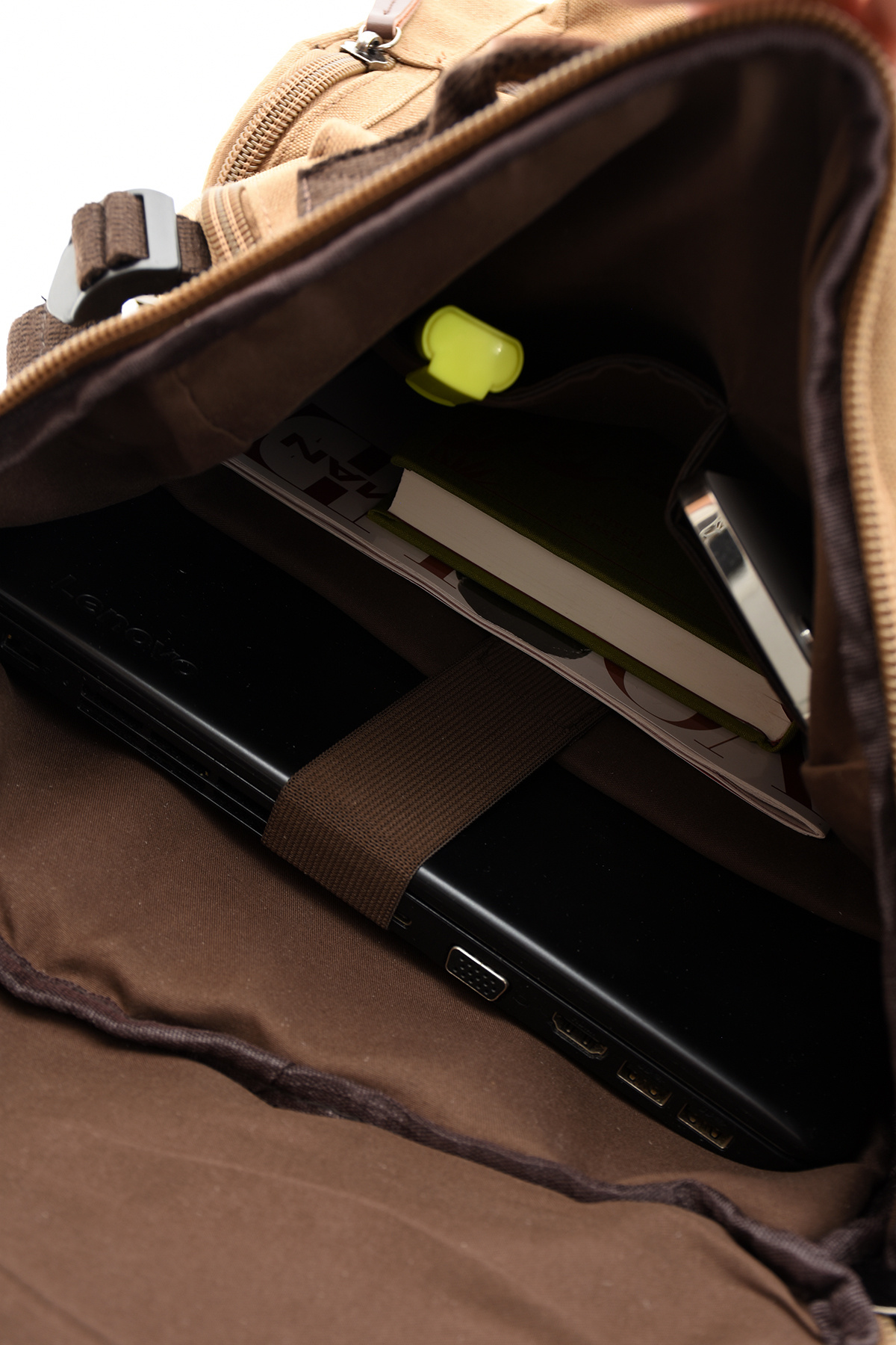 کوله پشتی زنانه بژ By Hakan | 24ubyh0025 اورجینال - تصویر 4