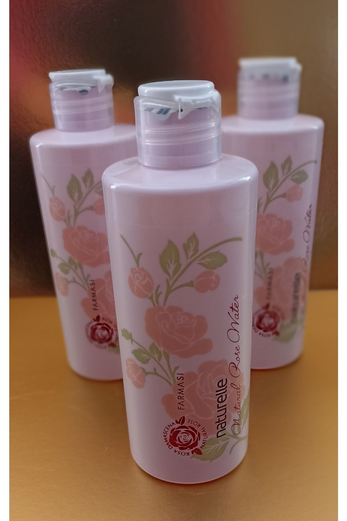گلاب طبیعی Naturelle 225 میلی لیتر 3 عدد Farmasi