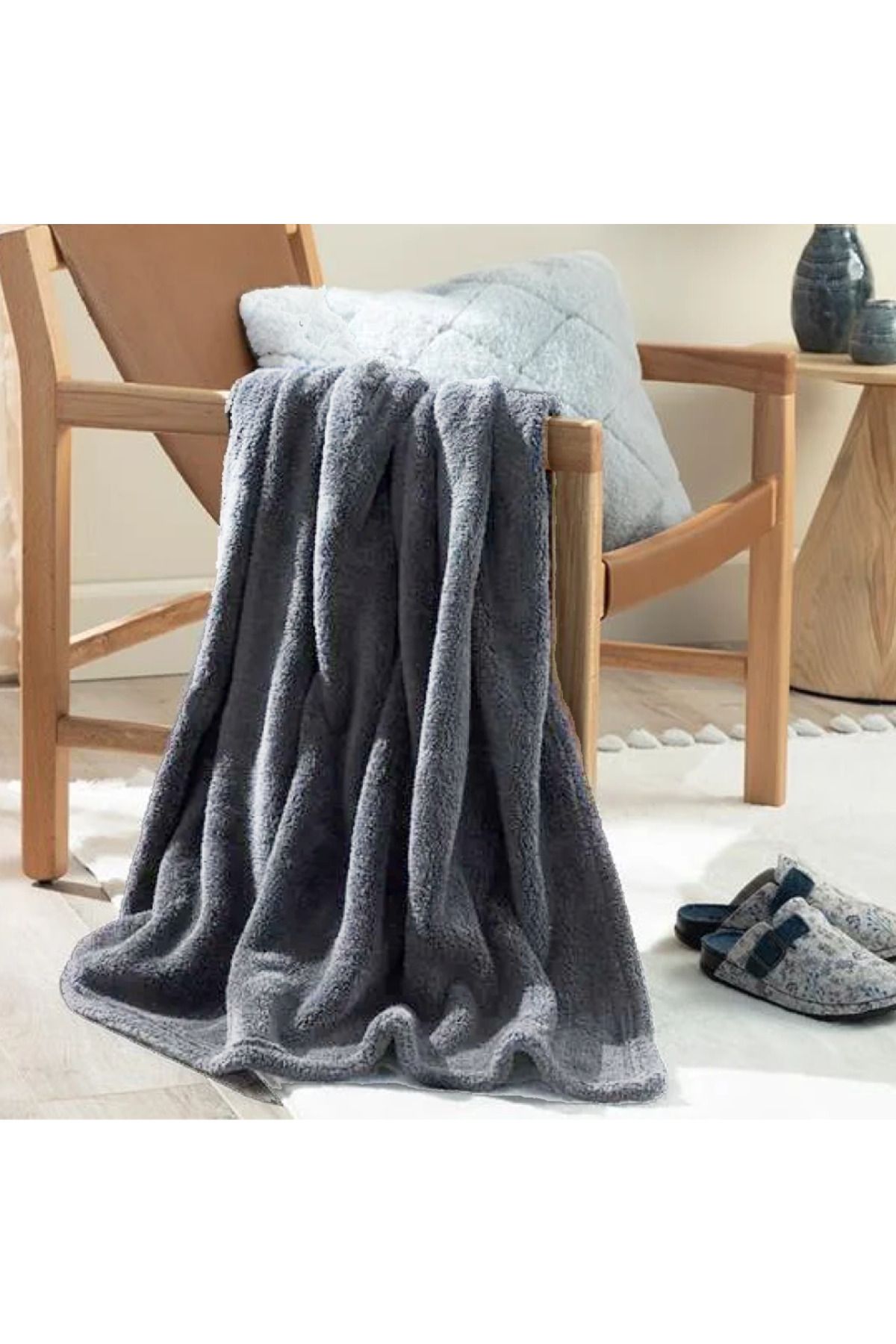 English Home-Weiche Plüsch-Fleece-Überwurfdecke – für Couch, Sofa und Bett, super gemütlich. 2